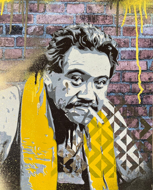 Billy T James . Graffiti Portrait