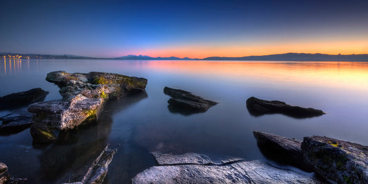 Lions Walk Sunset . Taupo, New Zealand