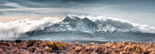 Moody Mountain . Mt Ruapehu, New Zealand